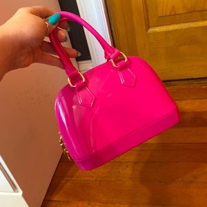 Mini hot pink purse